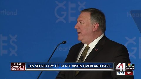 Sec. of State Mike Pompeo to speak in Overland Park as rumors circulate about his political future