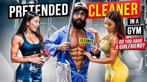 Cleaner ANATOLY Shocks GIRLS in a GYM | Anatoly GYM PRANK #27