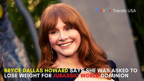 Bryce Dallas Howard Says She Was Asked To Lose Weight For Jurassic World Dominion
