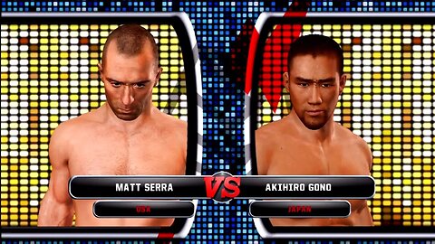 UFC Undisputed 3 Gameplay Akihiro Gono vs Matt Serra (Pride)