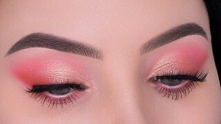 Get Ready For Spring With This EASY Peachy Eye Look Tutorial