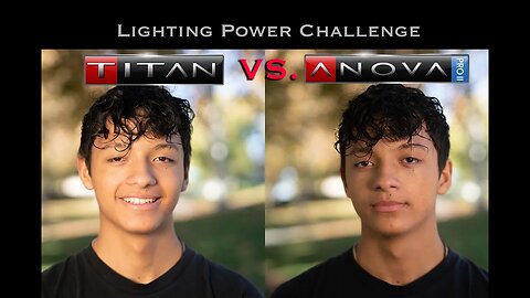 Light POWER Challenge! Rotolight Titan X1 vs. Rotolight Anova Pro 2