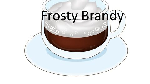 Frosty Brandy: A Delicious And Refreshing Drink For Winter #shorts #coffee #coffeerecipe #hotcoffee