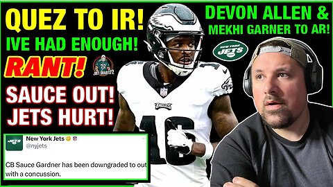 IM SICK OF THIS! QUEZ WATKINS TO IR! 3 JETS CB’S OUT! DEVON ALLEN TO AR. AJ BROWN & SMITH FIELD DAY!