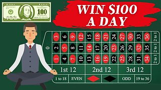 Win $100 a Day With This Disciplined Roulette Strategy
