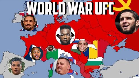 UFC Fighters as WW2 Countries