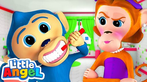 No No Healthy Habits with Baby Monkey | Kids Songs and Nursery Rhymes by Little Angel