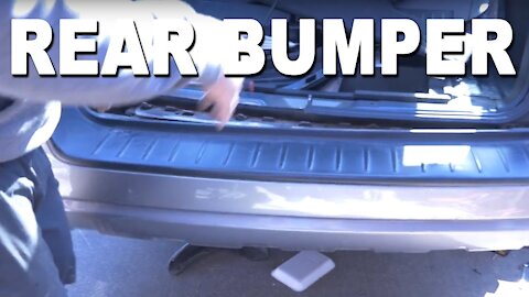 How to remove a bumper cover - 2008 Subaru Outback