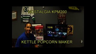 Nostalgia Kettle Popcorn Maker Review - KPM200