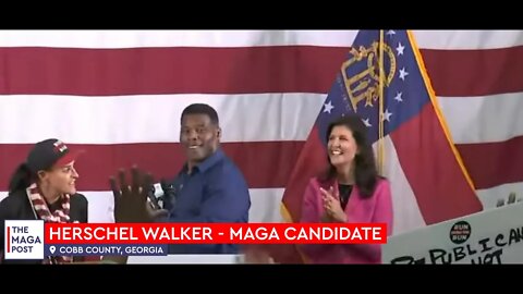 🇺🇸 Herschel Walker - MAGA Candidato para Senador de Georgia cierra Campaña Electoral (6 dic 2022)