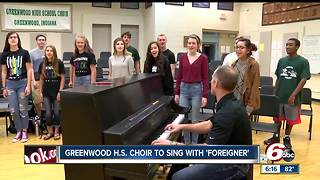 Greenwood High School choir to sing with 'Foreigner'