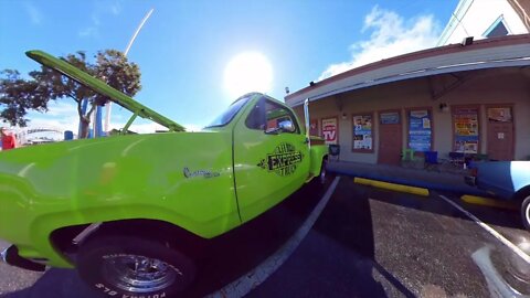 1973 Dodge Pickup - Old Town - Kissimmee, Florida #dodgetrucks #carshow #insta360