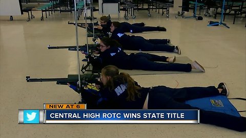 Central High ROTC wins state title