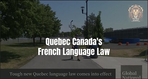 🇨🇦 Quebec Canada's French Language Law #Bill96