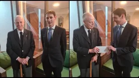 Príncipe Dom Bertrand de Orleans e Bragança foi à Embaixada do Reino Unido em Brasília