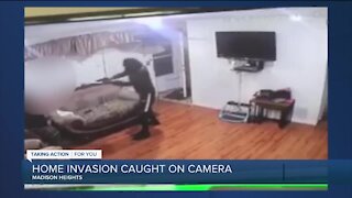 Madison Heights home invasion caught on camera