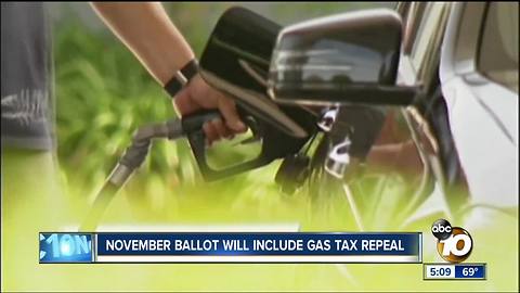Gas tax repeal qualifies for November ballot