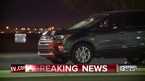 Pedestrian killed near Rancho and Decatur