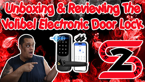 Unboxing The Volibel Electronic Door Lock Upgraded with Handle