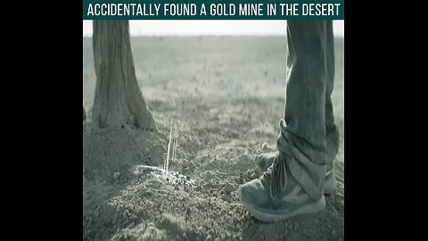 Gold mine in the desert