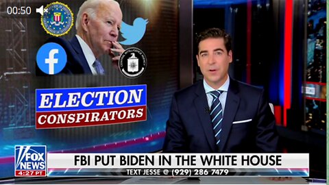 Watters- ‘The FBI Rigged the 2020 Election’
