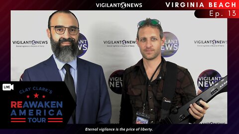 Zach Vorhies of Blast Video at the Reawaken America Tour Virginia Beach 2022 | Vigilant News