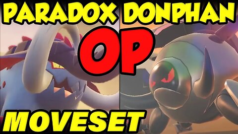 PARADOX DONPHAN OP! Best Great Tusk Moveset and Iron Treads Moveset Guide For Pokemon Scarlet Violet