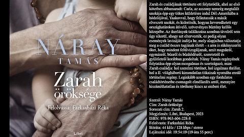 Náray Tamás: Zarah öröksége (Zarah 2.). Libri, Budapest, 2023