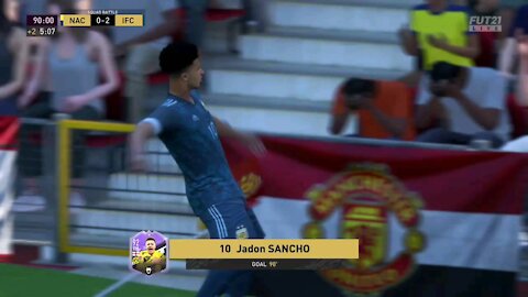 Fifa21 FUT Squad Battles - Jadon Sancho strike