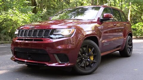 2018 Jeep Grand Cherokee Trackhawk: Start Up, Test Drive & In Depth Review