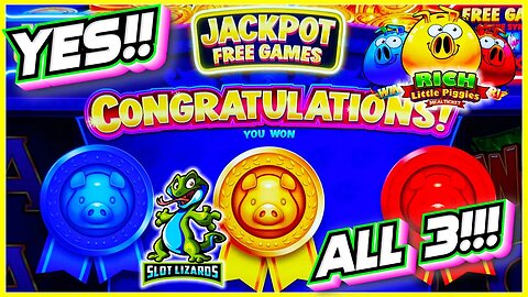CRAZY COMEBACK WIN! YES!!! WE GOT HIT THREE! Rich Little Piggies Meal Ticket Slot