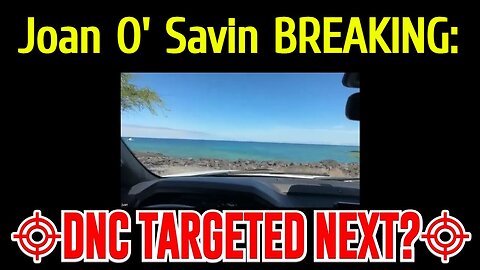 Joan O' Savin BREAKING - Could The DNC Be TARGETED NEXT?