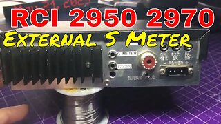 RCI 2950 / 2970 External S Meter install