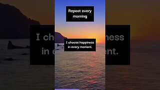 Morning POSITIVE Energy Affirmations | Start Your Day Positive | #shorts