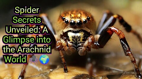 Spider Secrets Unveiled: A Glimpse into the Arachnid World 🕷️🌍