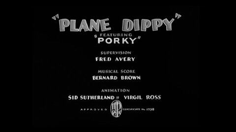 1936, 4-30, Looney Tunes, Plane Dippy