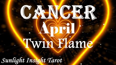 Cancer *They Got A Huge Wake-Up Call Being Elusive Living in Fantasy Land* April Twin Flame