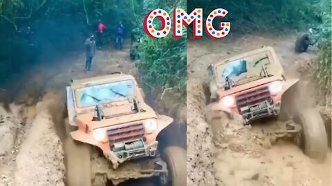 #Luxurygoods jeep stuck in mud water Jeep Videos (OlllllllO). #Jeep #Jeeps