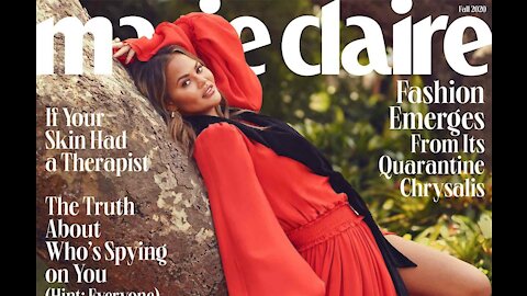 Chrissy Teigen talks to her kids about social issues like adults