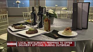 Restaurants prepping to offer delivery options during outbreak