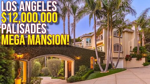 Inside $12,000,000 Los Angeles California Mega Mansion!