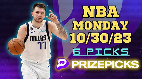 #PRIZEPICKS | BEST PICKS FOR #NBA MONDAY | 10/30/2023 | #PROPBETS | #BESTBETS | #BASKETBALL