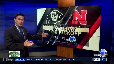 CU-Nebraska preview Denver7 10pm 9-4-18