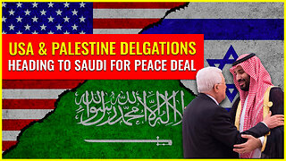 USA and PALESTINE delegations heading to Saudi Arabia for MEGA peace deal