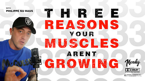 Top 3 reasons your muscles aren't growing! #Muscle