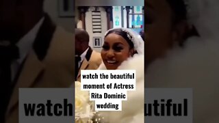 RITA DOMINIC WEDDING #RITADOMINIC #SHORT #NIGERIA