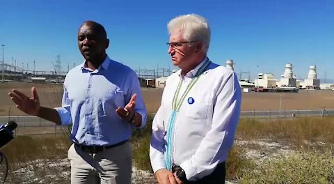 SOUTH AFRICA - Cape Town -DA Leader Mmusi Maimane and Premier candidate Alan Winde to announce Alternative Energy plan for Western Cape. (VIDEO) (7kw)