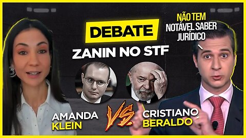 DEBATE: Advogado pessoal de Lula no STF (Zanin) | Amanda Klein vs Cristiano Beraldo