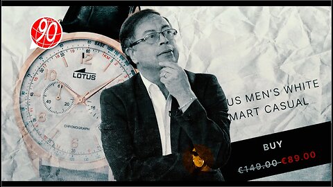 🛑El reloj del presidente Petro: no vale $190 millones como dijo el ultra derechista Eduardo Menoni👇👇