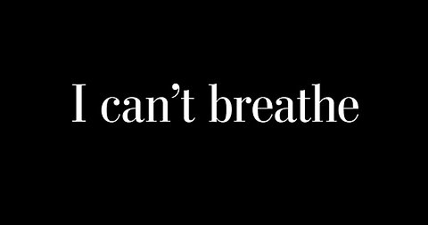 I Can’t Breathe poem